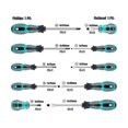 thumbnail image 2 of 10-piece Screwdriver Set Hardware Tools Combination Set Electrical Maintenance Tools, 2 of 5
