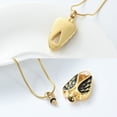 thumbnail image 2 of Cremation Jewelry Urn Necklaces for Ashes Angel Wings Heart Urn Ashes Keepsake Memorial Jewelry, 2 of 4