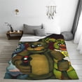 thumbnail image 2 of Lsque Five Nights At Freddy'S Pattern Fuzzy Fleece Throw Blanket Extra Large,Super Soft,Fluffy and Warm Blankets for Couch,Bed,All Season Use (40"x30"), 2 of 7