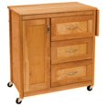 thumbnail image 1 of Catskill Craftsmen Kitchen Cart in Natural Birch, 1 of 8