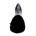 thumbnail image 4 of JANE AND THE SHOE Womens Black Mabel Pointy Toe Block Heel Zip-Up Dress Boots 8 M, 4 of 4