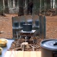 thumbnail image 4 of Pare-vent Pliant pour Réchaud de Camping, Pare-Vent Ultraléger avec Sac de Rangement pour Réchaud à Gaz de Camping, 4 of 8