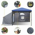 thumbnail image 4 of KAMPKEEPER Side Tent,Camping Tent for 10' x 10' Pop Up Canopy, Easy Set Up Gazebo,Compatible with 10' Wide Canopy Tents, 4 of 7