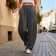 thumbnail image 2 of Linen Barrel Pants Women Baggy Summer Wide Leg High Waisted Palazzo Harem Pants Flowy Loose Fit Lantern Trousers, 2 of 4