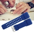 thumbnail image 3 of Correa de reloj ANGGREK para G-SHOCK 15mm PU azul gris negro, 3 of 8