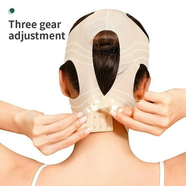 YUEYAN Reusable Breathable Anti Slim Bandage V Face Lift Mask Sleeping