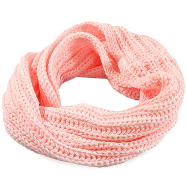 KDDYLITQ Women Men Thick Warm Infinity Circle Loop Knitted Scarf Neck