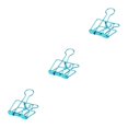 thumbnail image 2 of stanreset 1/2/3 20 Pieces Metal Paper Clip Anti-rust Unfading Solid Color Replacement Home Office File Examination Papers Clips Blue 19mm 3PCS, 2 of 6