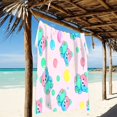 thumbnail image 4 of Ryvnso Cute Bears Bubbles Stylish Beach Towel Swimming Yoga Bath Towels Large Sand Free Towels 31"W x 71"L, 4 of 7