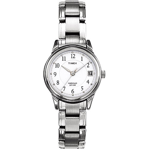 Timex Women's Porter Street Watch, Silver-Tone Stainless Steel Bracelet by Timex