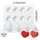 thumbnail image 3 of Moldes para hornear, molde para pastel, lazo, corazón, francés, M Ousse, pastel, M, antiguo, día de San Valentín, pudín de chocolate, kit para hornear, un molde, 3 of 9