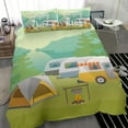 thumbnail image 2 of Camping Queen & King Camper tent Bedding Set, 2 of 3