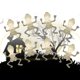 thumbnail image 3 of Cadena Luces Halloween Decoraciones Con Pilas (esqueleto), 3 of 9