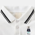 thumbnail image 6 of Bosanter Boys and Toddlers School Uniform Short Sleeve Fashion Polo Shirts, Button Closure, 6 of 9