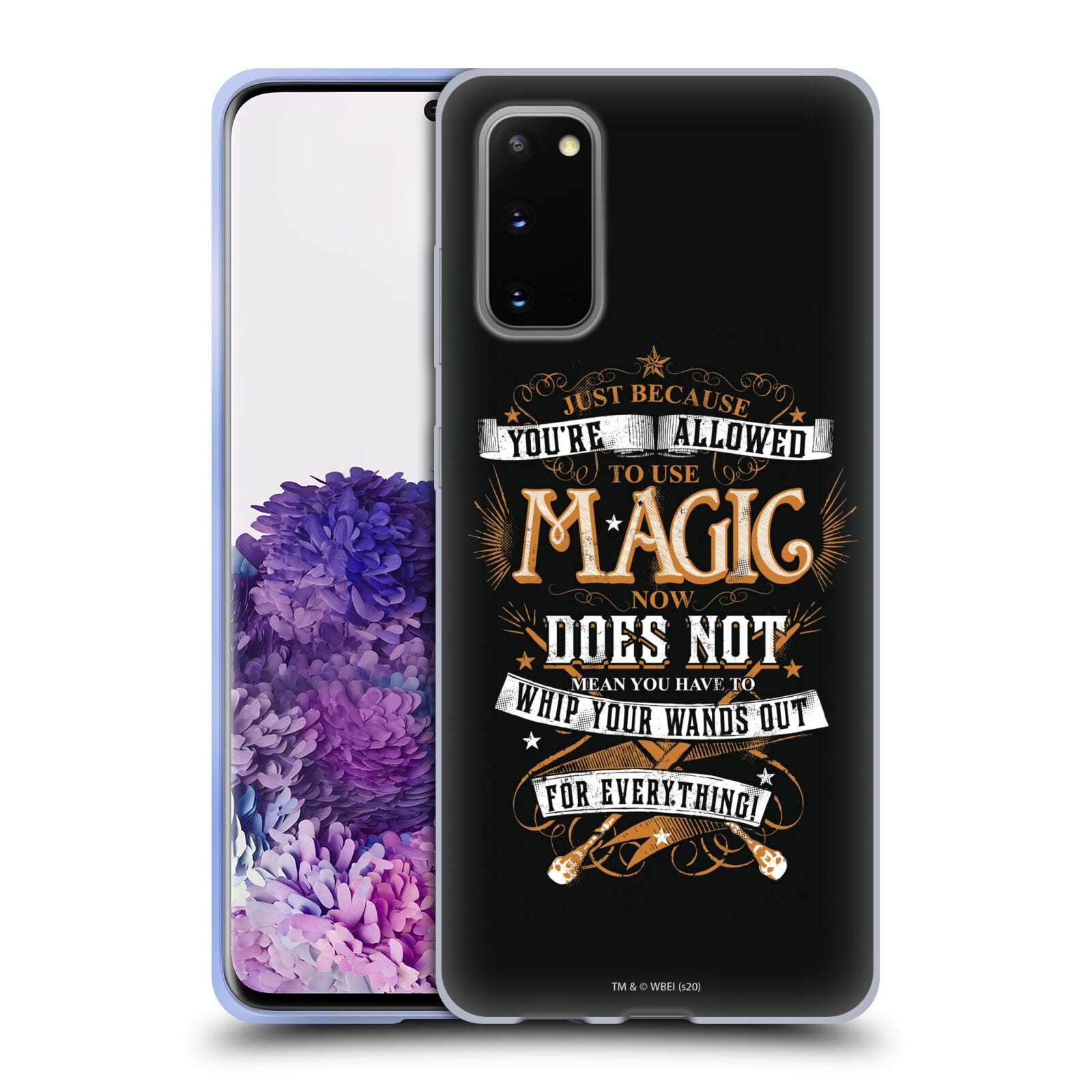 G935 Harry Potter Patronus Telefon Hülle/Case für Samsung Galaxy S7 Edge mit Displayschutzfolie/Silikon Weiches Gel/TPU/iCHOOSE/Farbe