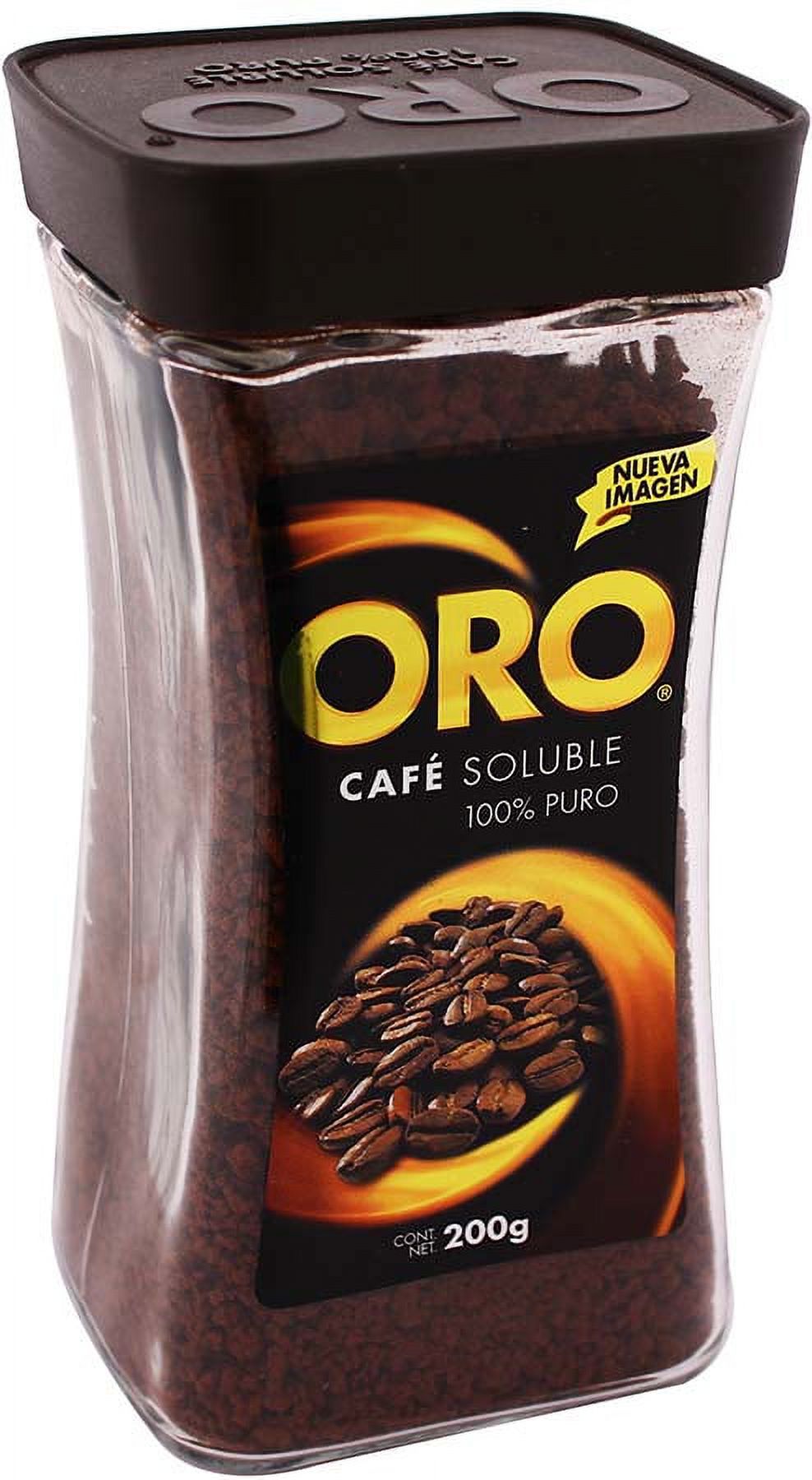 Cafe Oro Instant Coffee Blend, 200g Container, Medium Roast