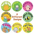 thumbnail image 3 of Autocollants de Récompense pour Enfants 1 Po 500 Pcs par Rouleau Design de Dessin Animé Faciles à Transporter Fournitures d'Autocollants d'Incitation pour Enseignants et Mamans, 3 of 4
