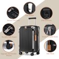 thumbnail image 2 of Joyway Carry-on Luggage Expandable Hard 20 inch Carry-on Luggage USB Port Cup Holder TSA Lock Suitcase, 2 of 7