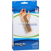 Sport Aid Deluxe Latex Free Left Wrist Brace, Large Long