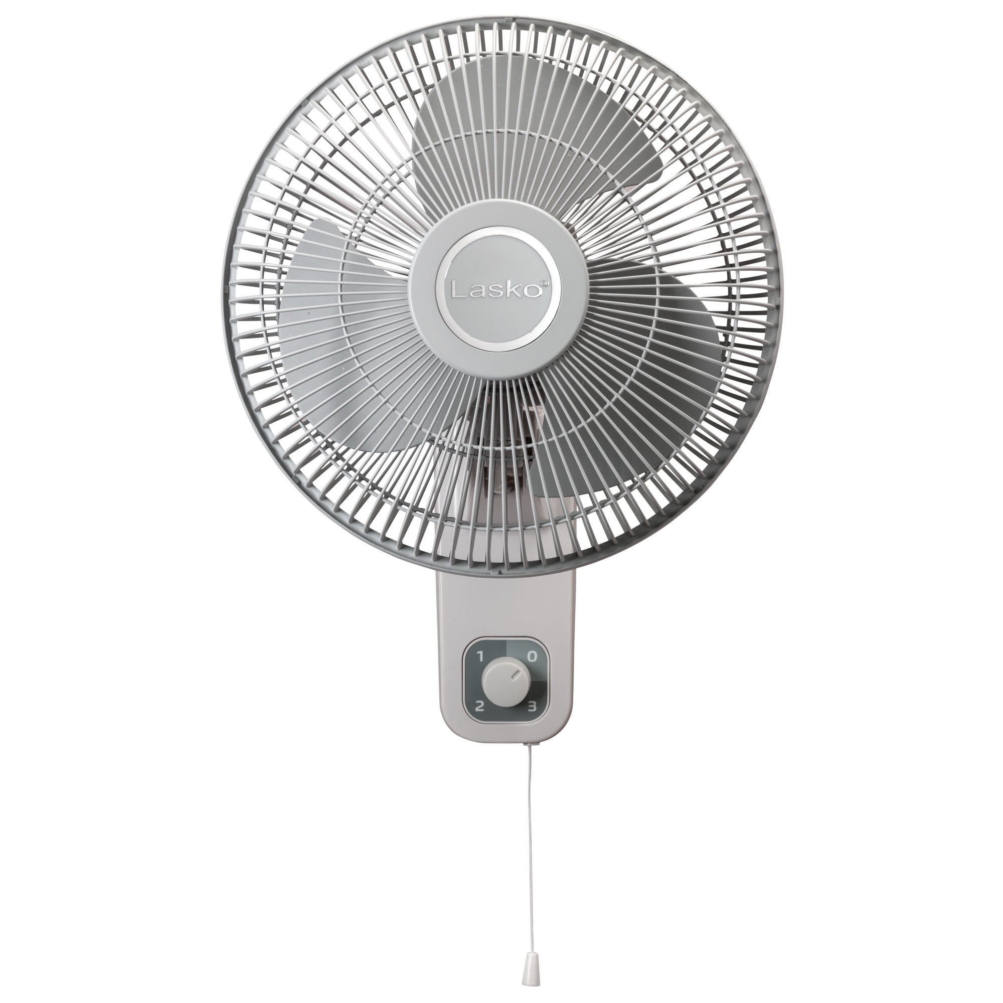 Lasko 12" Oscillating Wall mount Fan with Anti-Rust Grills, White, M12900