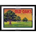 thumbnail image 5 of Art.com Old Oaks Pear Crate Label - Bryte, CA Art Print by Lantern Press, Black Frame Wall Art, 44" x 32", 5 of 5