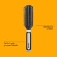 thumbnail image 3 of Conair Grip & Shape Nylon Bristle All-Purpose Hair Brush, Colors Vary, 3 of 10