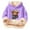 Purple, variant on MAIHAN-Highland Cow Christmas Sweatshirts-Cozy Fleece Hooded Pullover with Cow Print Design,Soft Warm Winter Kids Top,Cute Highland Cow Hoodie & Sweater for Holiday Season(A-Beige,3-4Years)
