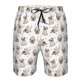 thumbnail image 3 of Fotbe Pugs Trajes de Baño Estampados para Hombre, Shorts de Verano de Secado Rápido, Ropa de Playa, Bañadores-XX-Large, 3 of 6