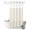 Beige, Cream, Sand, variant on No Hook Shower Curtain, Orange Stripes Shower Curtains for Bathroom with See Through Top Window, Farmhouse Lines Boho Retro Geometric Waterproof & Washable Bath Curtain Narrow 54"x78"