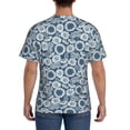 thumbnail image 2 of Naloa Sunflowers Men's T-Shirt Sport T-shirt Men's Basic Tee Casual Men's Shirt, Round Neck, Short Sleeves - XX-Large, 2 of 5