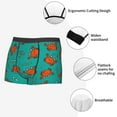 thumbnail image 3 of Fotbe Colorful Crab Calzoncillos Tipo Boxer con Bolsa de Soporte Total para Hombre, X-Temp Fresco, Transpirable y de Secado Rápido-Large, 3 of 5