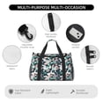thumbnail image 4 of Balery Cute Poodle Dog Bolsa de Gimnasio para Mujeres, Bolsa de Viaje con Bolsillo Húmedo, Bolsa de Fin de Semana para Mujeres, Bolsa de Viaje Resistente al Agua, 4 of 7