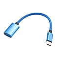 thumbnail image 1 of Nylon Braided OTG Adapter USB Data Cable Micro Adapter Cable U Disk Adapter Cable, 1 of 11