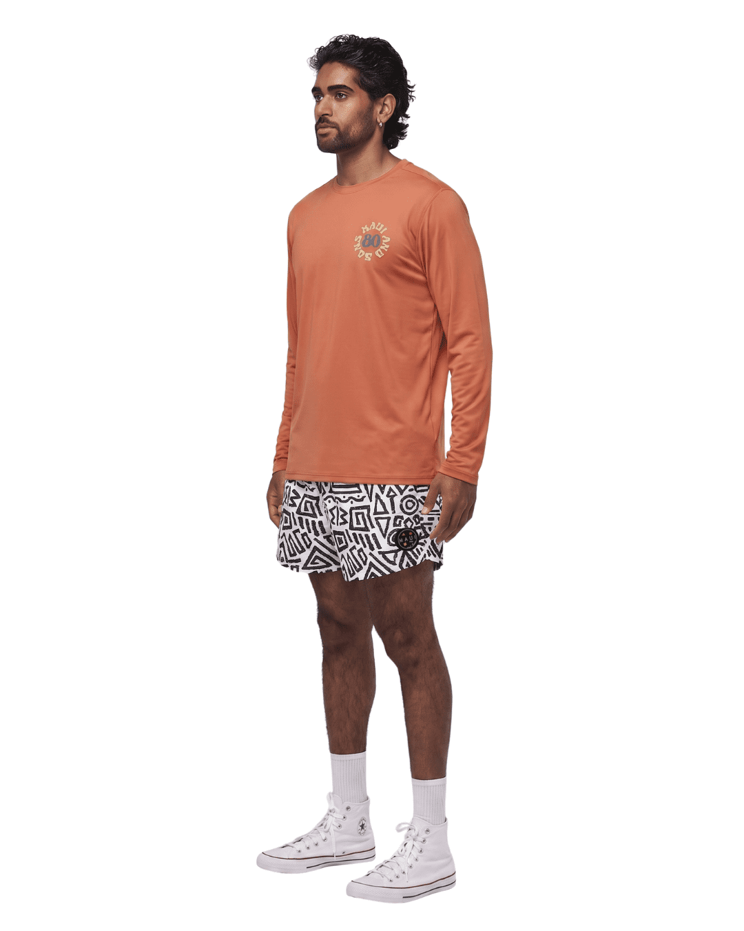 Maui and Sons Cali Grown Canyon Long Sleeve Sun Shirt for Men Made With 50+ UPF Protection Moisture Wicking Fabric Designed for Everyday Comfort