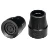 Carex Walking Cane Tip, Black, 7/8 Inch