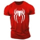thumbnail image 3 of Camiseta holgada y cómoda para hombre y adulto, camisa de manga corta con cuello redondo, estampado de araña 2d, deportes de ocio al aire libre, moda de las cuatro estaciones, 3 of 4