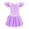 thumbnail image 3 of WIBACKER 3-10Y Unicorn Ballet Leotards for Kids Girls with Skirt Toddler Dance Dresses Flutter Sleeve Dancewear, 3 of 7