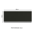 thumbnail image 2 of Alacena Gabinete Superior Cocina Madesa Glamy 80cm BN, 2 of 5