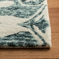 thumbnail image 3 of SAFAVIEH Chatham Ambrose Geometric Wool Area Rug, Charcoal/Ivory, 6' x 9', 3 of 10