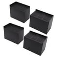 thumbnail image 1 of Heavy Duty Riser, Strong Bearing Capacity Huge Bed Riser Squared Enlarged Widened Black  for Office, 1 of 8
