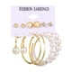 thumbnail image 3 of Xihbxyly Juego de Aretes Acrílicos, Elegante Joya con Borlas de Perla, Diseño Geométrico Único de Metal, Perfecto para Bodas, Fiestas y Eventos, Elegante Opción de Regalo, Accesorio de Moda para Muje, 3 of 7