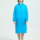 thumbnail image 1 of Capa para mujer, estilo largo, para adultos, para hombres y mujeres, atada a mano, impermeable, con capucha y botones, para exteriores, para padres e hijos, chaqueta informal de manga larga, impermeab, 1 of 7
