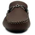 thumbnail image 4 of Aston Marc Men's Driving Shoe, Stylish and Comfortable Slip-On Footwear for Casual Wear- Brown, Size 11, 4 of 6