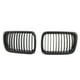thumbnail image 1 of Rejillas Negras Para Coche, 2 Uds., Rejilla De Riñón Negra Mate, Repuesto De Rejilla De Parachoques Delantero Para Bmw 3-Series E36 1997-1999 Cateissary VI005599-00, 1 of 7