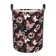 thumbnail image 1 of Fotbe Butterfly Cesto de Ropa con Asas, Cesto Impermeable de Gran Capacidad, Bolsa de Lavado para Dormitorio, Cesto de Ropa con Ruedas y Asas-Small, 1 of 6