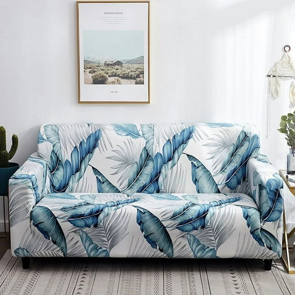 Floral Printing Elastic Slipcovers Stretch Sofa Covers for Living Room Corner Couch Cover Sectional Cushion Cover 1/2/3/4 Seat