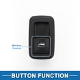 thumbnail image 3 of Interruptor de ventana eléctrica trasero Unique Bargains para Jeep Cherokee 2004-2015, 3 of 7