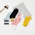 thumbnail image 6 of WORGEOUS  5 Pairs Extra Small Compression Socks Balance Shoes Women Miss, 6 of 8