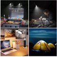 thumbnail image 5 of Paquete de 2 luces de parrilla para barbacoa al aire libre, resistentes a la intemperie, ajustables, magnéticas, 30 LED, de doble cara, 360 grados JM, 5 of 5