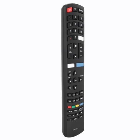 OMETTER CLE-1025 Universal Home TV Remote Control Replacement Part Fit for Hitachi Televisions, ABS Material, Ergonomic Design, No Programming Required, Black, 10.24 inches / 26 cm